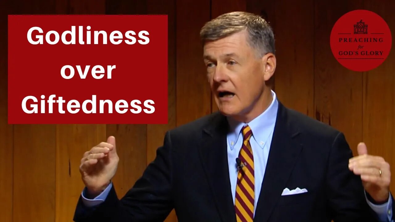 God cares more about your Godliness than your Giftedness | Steve Lawson to Pastors