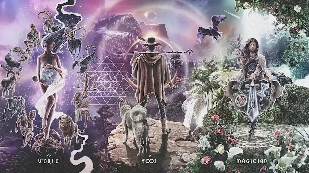 👁️ Lucid Light Tarot - Major Arcana 👁️