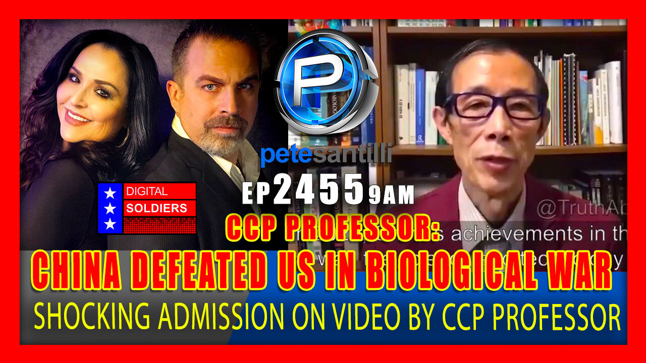 EP 2455-9AM CCP Professor Claims U.S. Was Defeated In 'Biological War' With China