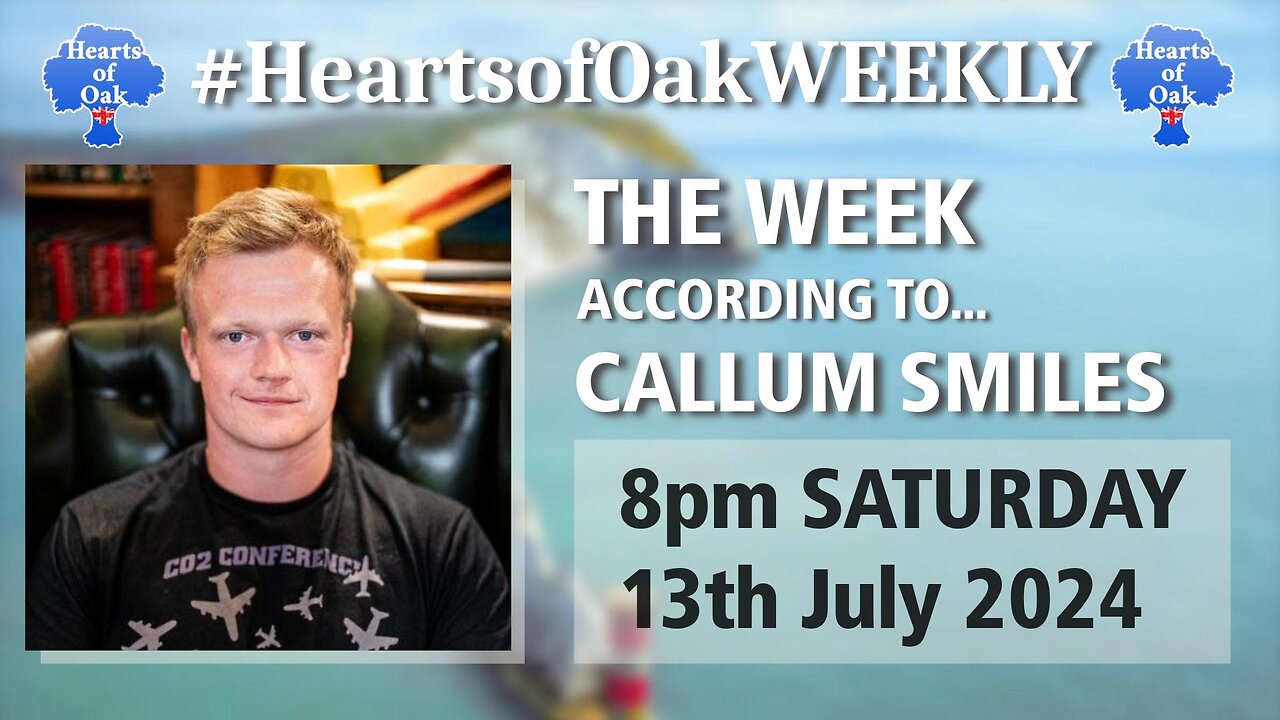 The Week According To . . . Callum Smiles