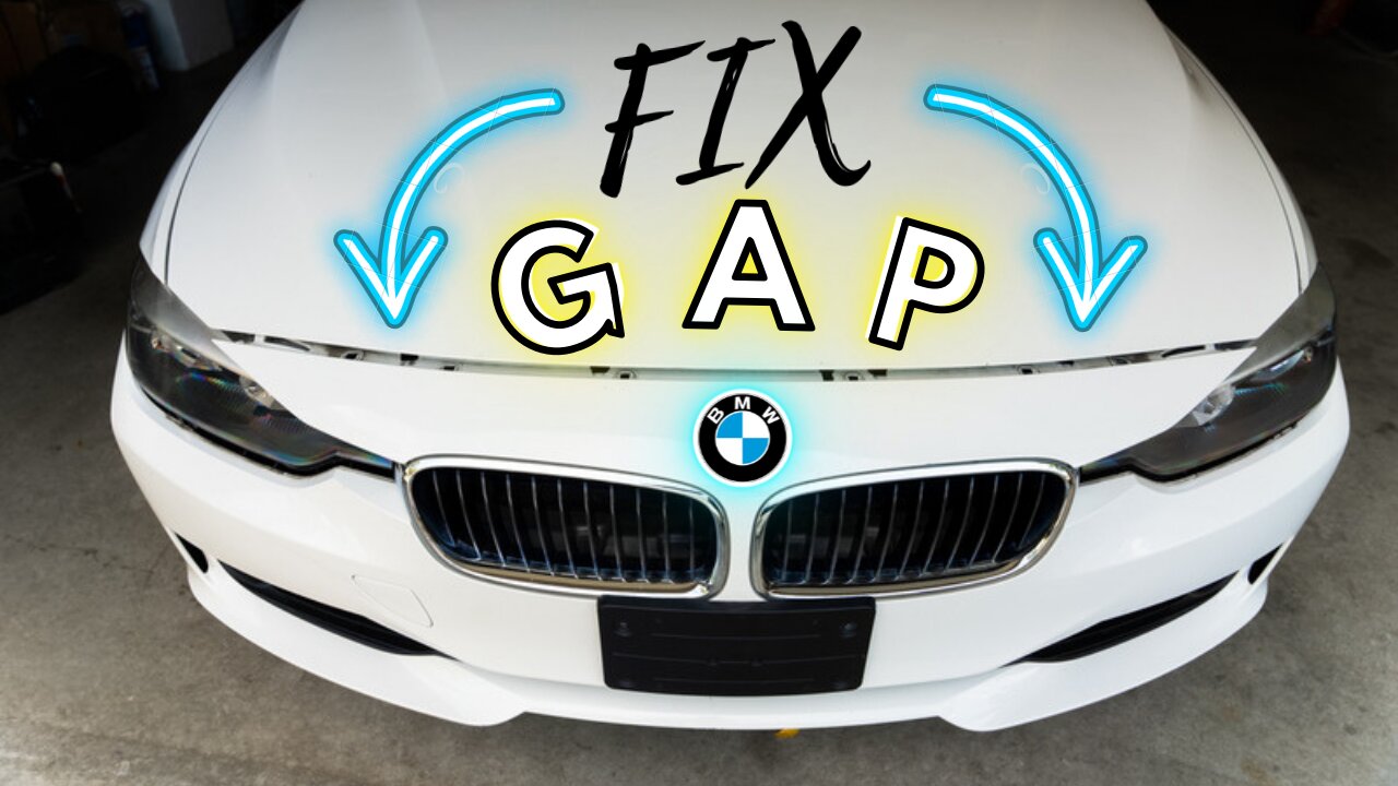 How to FIX BMW Bumper Gap & Sag | F30 328i | m235i 2 series