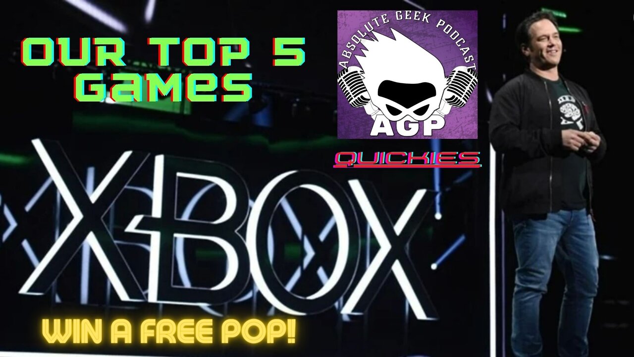 AGP Quickies E1 Microsoft Xbox and Bethesda Showcase 2022 Our Top 5 Games Win a Free Pop!