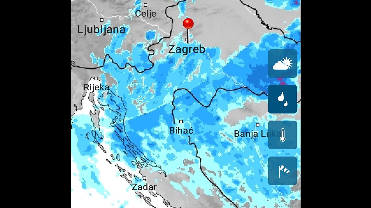 The Effect of HAARP in Croatia Caught on the Mobile