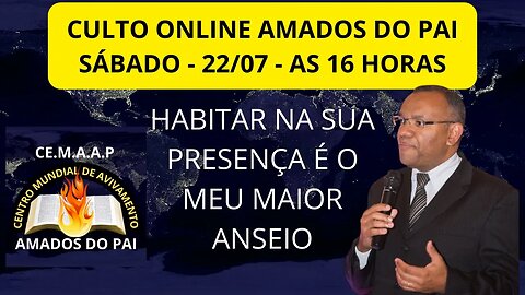 CULTO ONLINE AMADOS DO PAI