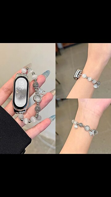 Luxury Jewelry Strap For Xiaomi Mi Band 8 7 6 5