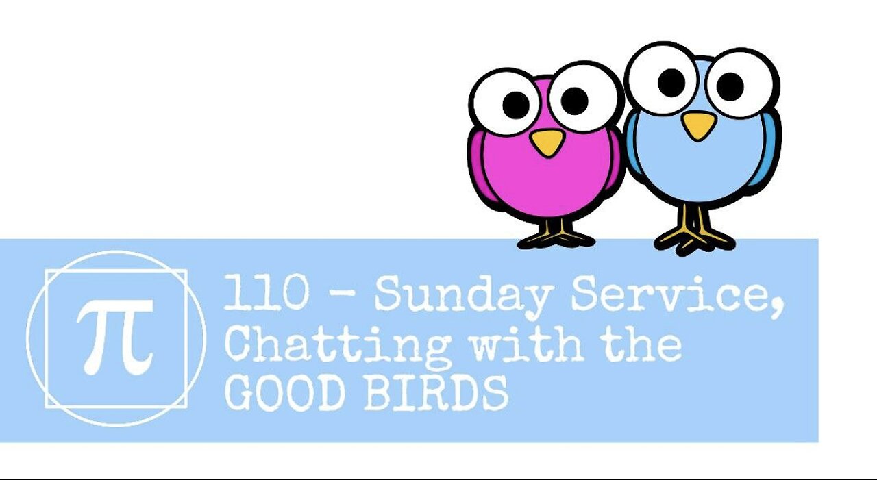 110 - Sunday Service, Chatting with the GOOD BIRDS, Q and A