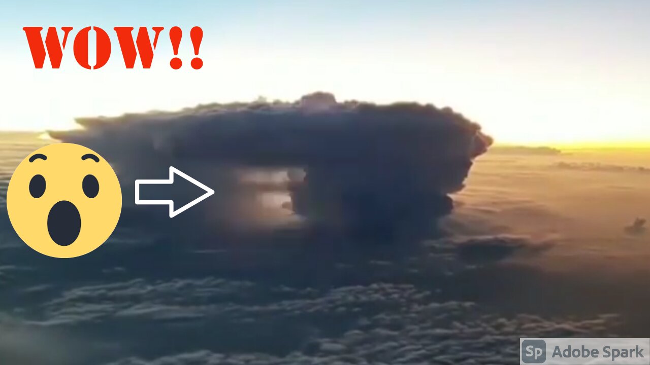 storm seen from above