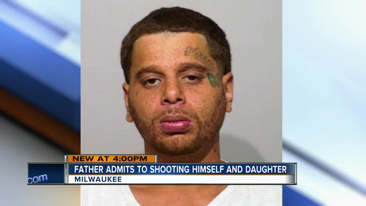 Father admits to shooting himself and daughter