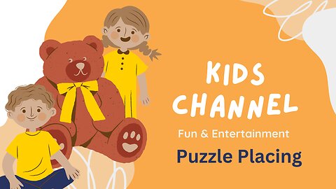 Kids Education Puzzle Placing / Fun & Entertainment