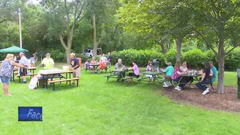 Celebrating workers at Labor Day picnic