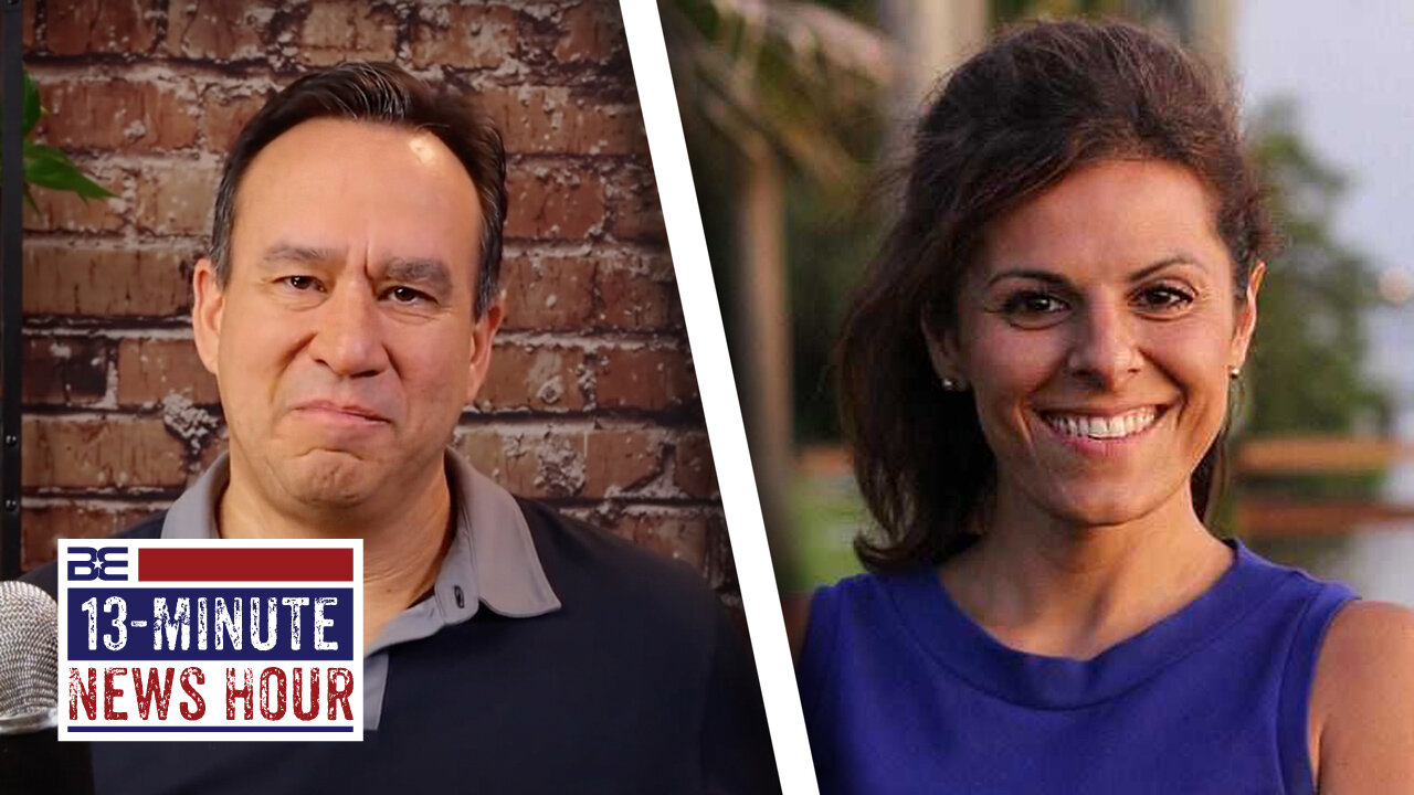 13-Minute News Hour with Bobby Eberle - Amanda Makki blasts Joe Biden on Border Crisis, CRT 7/12/21