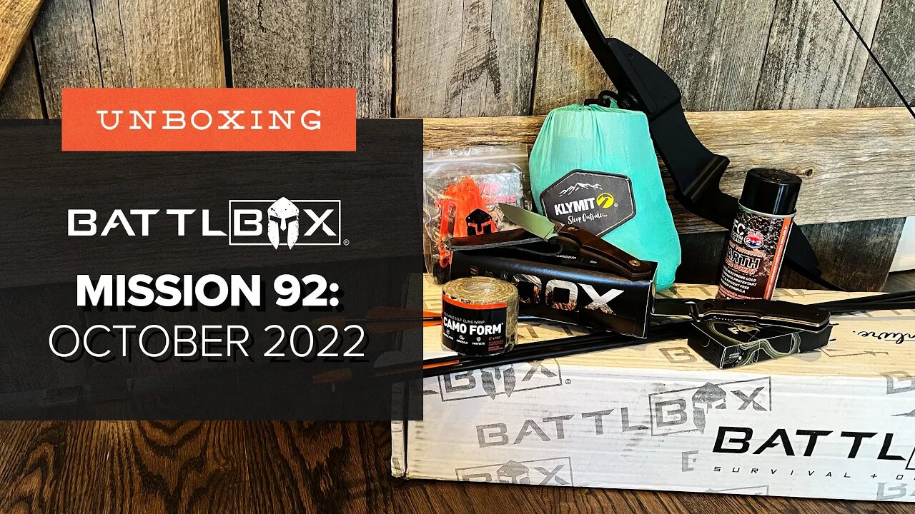 A LEGENDARY Item This Month - Unboxing Battlbox Mission 92 - Pro Plus - October 2022