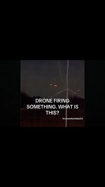 Drone Firing Something in New Jersey