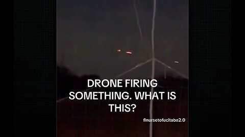 Drone Firing Something in New Jersey