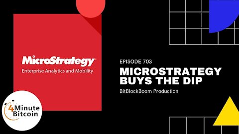 MicroStrategy Buys The Dip