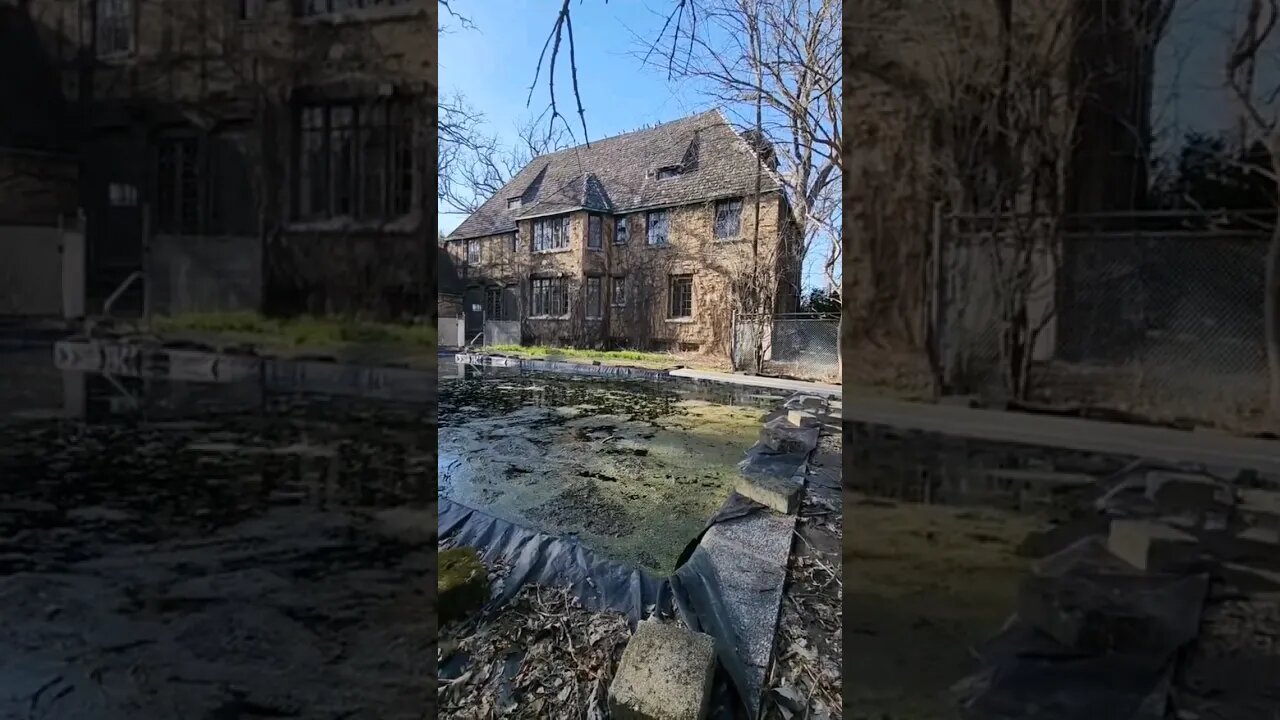 a look inside an abandoned mansion