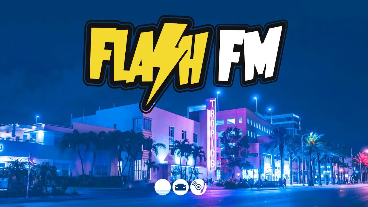 FLASH FM Miami Synthwave Music Radio | Retro 80's Outrun Dream Wave