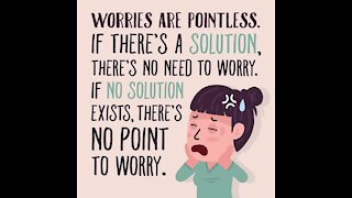 Worries are pointless [GMG Originals]