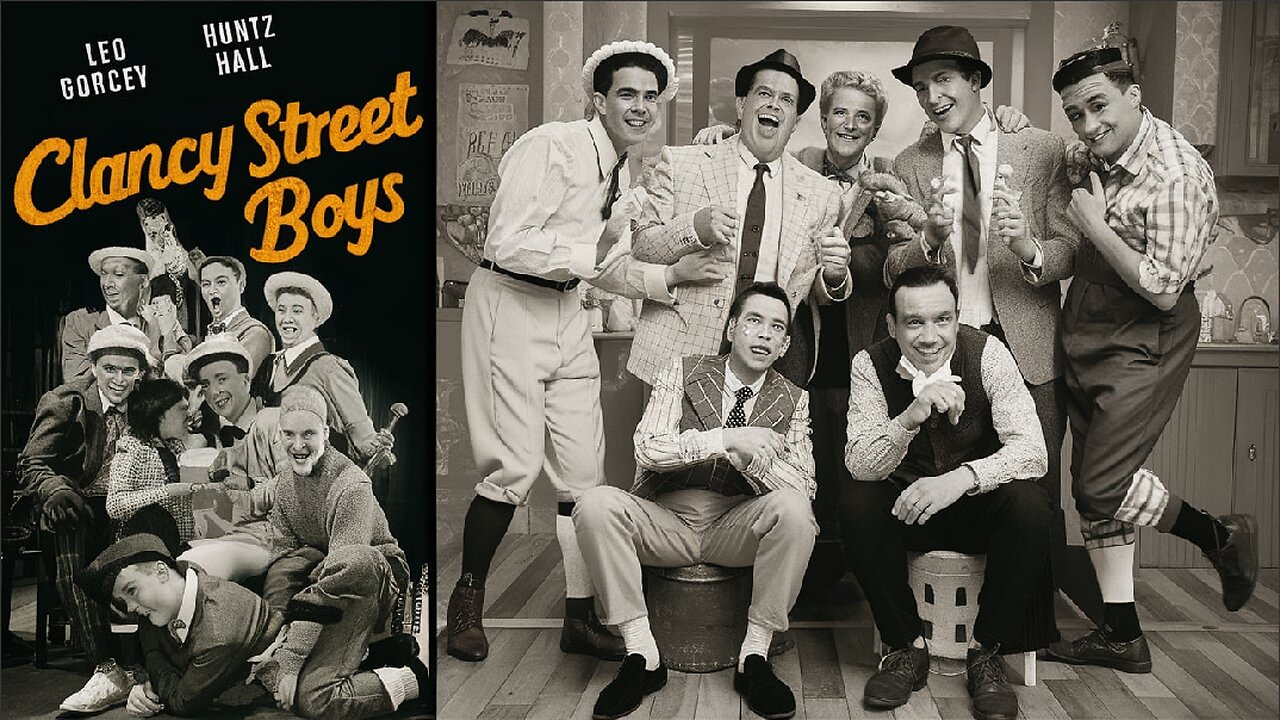 EAST SIDE KIDS,CLANCY STREET BOYS(1943)Leo Gorcey & Huntz Hall | Comedy | B&W | Timeless Film