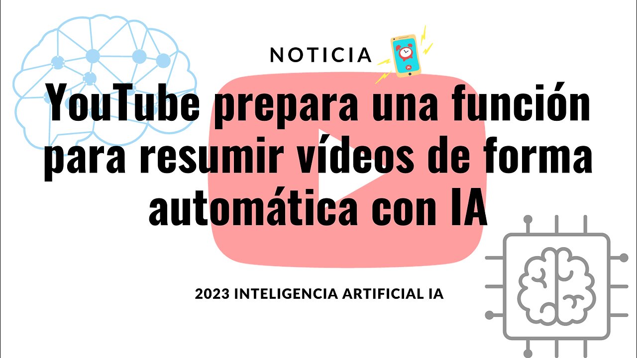 Nueva actualización de Youtobe para Resúmenes de video con IA