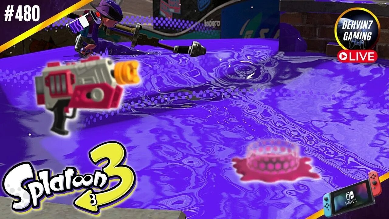 Bringing the Pain with Ink Mines and Rapid Blaster with Viewers | Splatoon 3