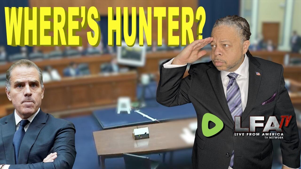 WHERE'S HUNTER? | CULTURE WARS 3.20.24 6pm