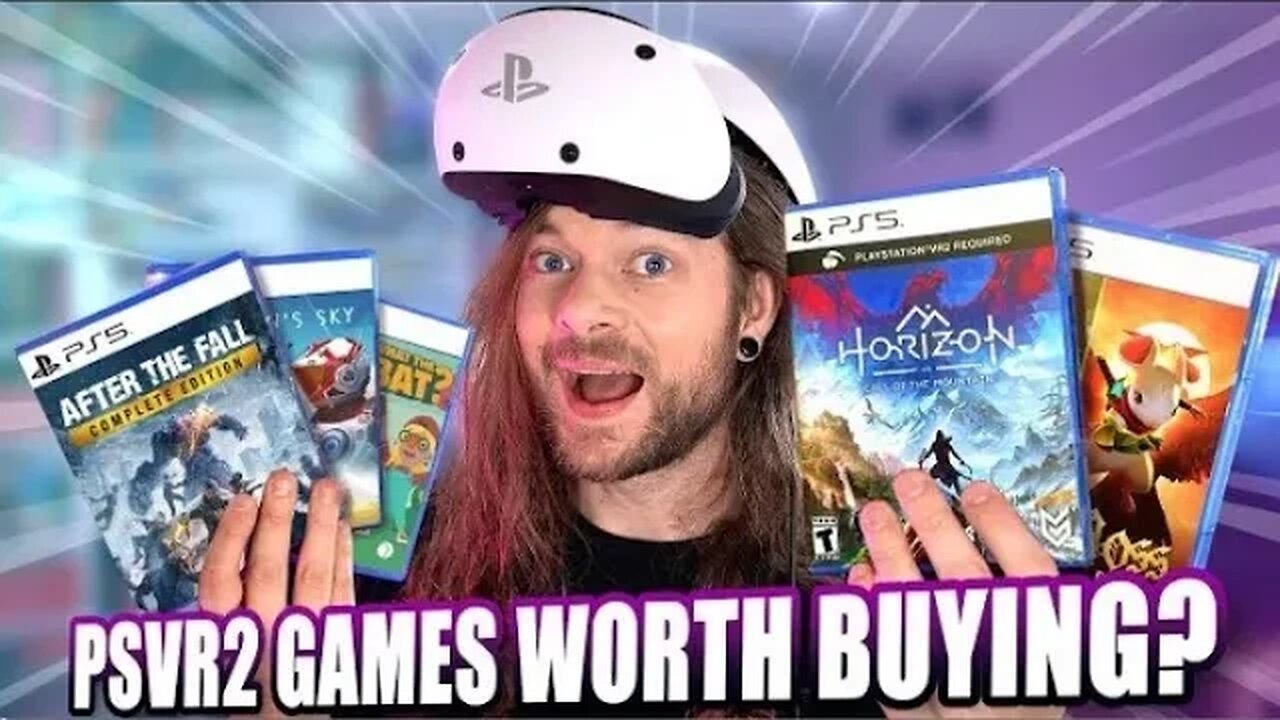 10 BEST PlayStation VR2 PSVR2 Games Worth Buying!