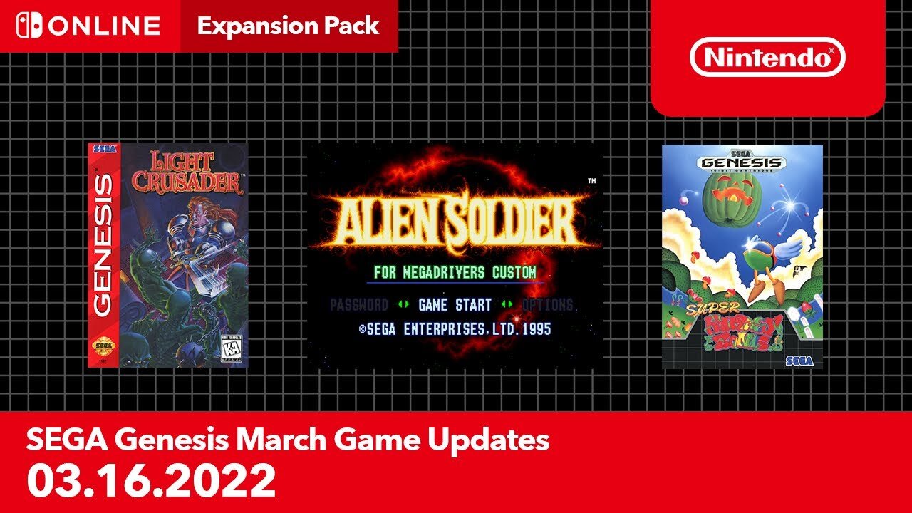 RapperJJJ LDG Clip: New Sega Genesis Games Joining Nintendo Switch