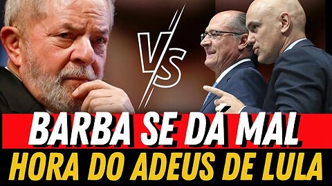 URGENT AGORA O BARBA CAI? LULA SE DEU MAL