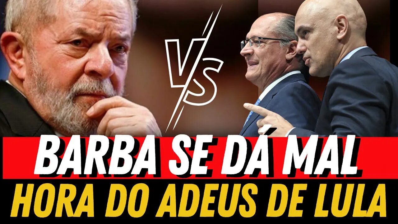 URGENT AGORA O BARBA CAI? LULA SE DEU MAL