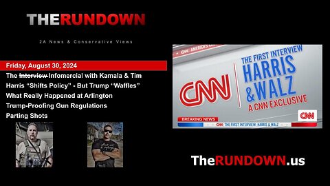 #778 - CNN Airs Harris-Walz for President Infomercial