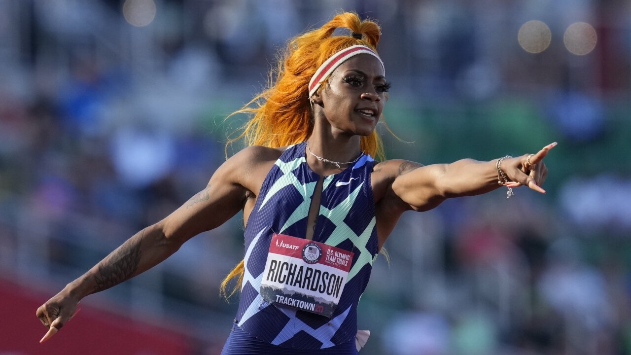 U.S. Runner Sha'Carri Richardson Suspended For Positive Marijuana Test