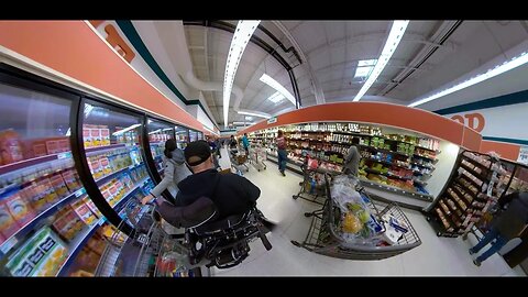 VLOG 480: the grocery store experience! (motion sickness warning)