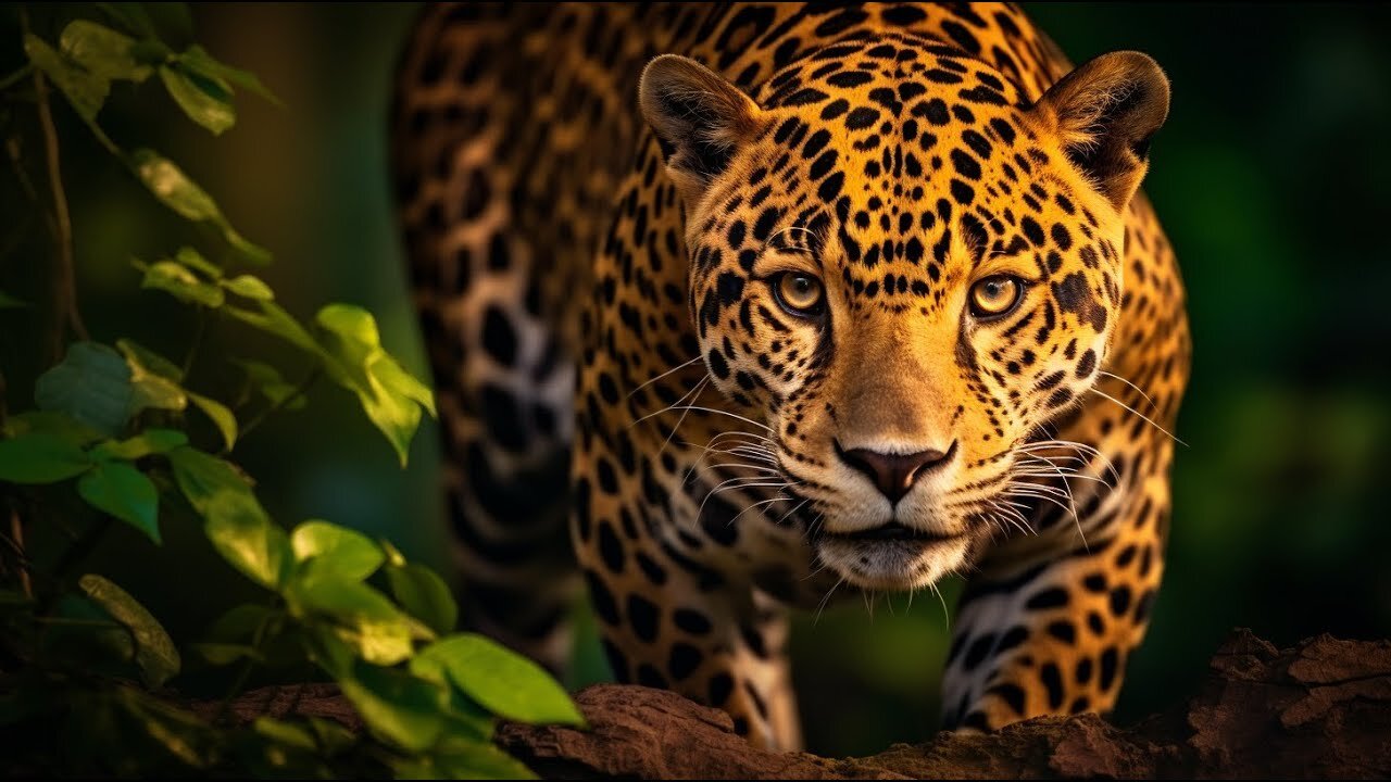 Beautiful wild animals and relaxing music to relieve stress - soothing relaxation