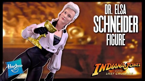 Hasbro Indiana Jones Adventure Series The Last Crusade Dr. Elsa Schneider Figure @TheReviewSpot