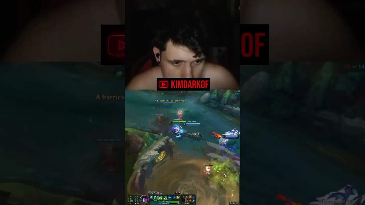 Cortes da live com os zamigos 2 #shorts #leagueoflegends #support #thresh #lolzinho #suporte #lol