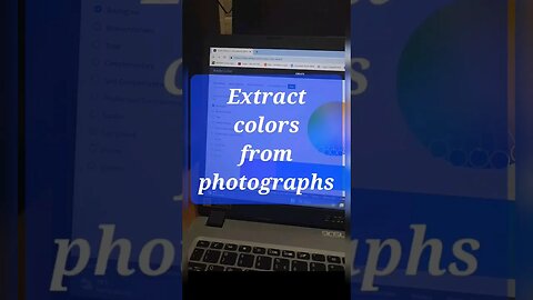extract colors from photographs #shorts #youtubeshorts #viral