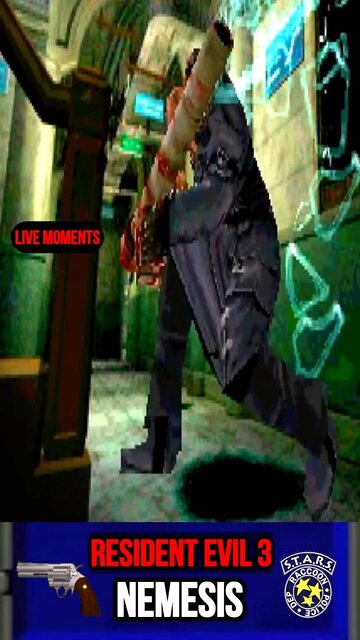 NEMESIS BEST LIVE ENCOUNTERS #1 - Resident Evil 3 Nemesis #shorts #residentevil #nemesis