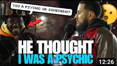 He Called Me A Psychic!? 😮 (Powerful Encounter)