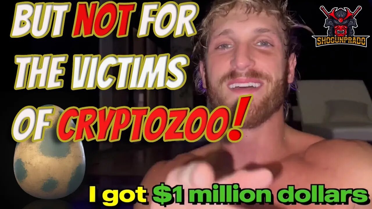 LOGAN PAUL | MILLION DOLLAR BET WHILE CRYPTOZOO VICTUMS STILL WAITING ON COMPENSATION