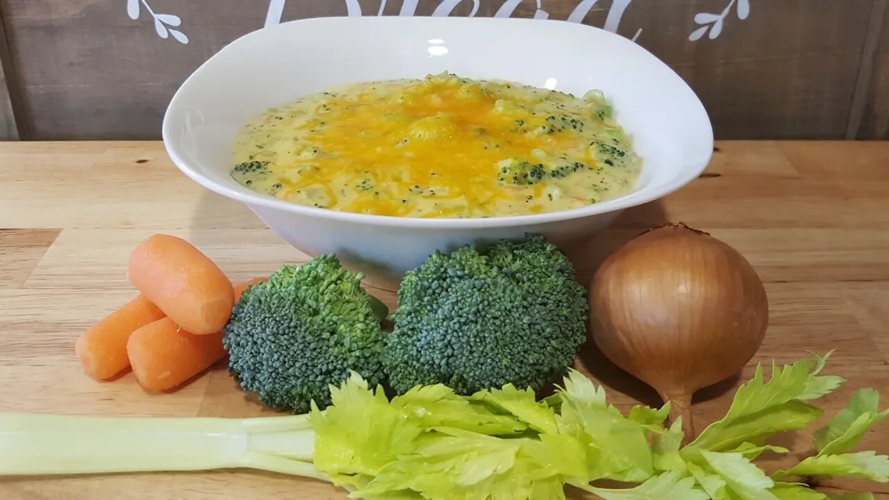 Broccoli Cheddar Soup (Quick Version - Recipe Only) The Hillbilly Kitchen