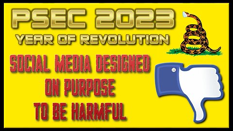 PSEC - 2023 - Social Media Designed On Purpose To Be Harmful | 432hz [hd 720p]