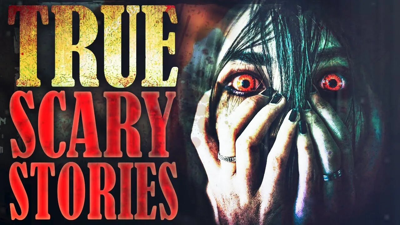 Almost 2 Hours of True Scary Stories COMPILATION - Black Screen with Rain Sounds #blackscreen #rain