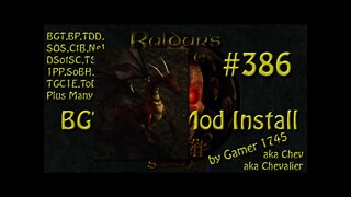 Let's Play Baldur's Gate Trilogy Mega Mod Part 386