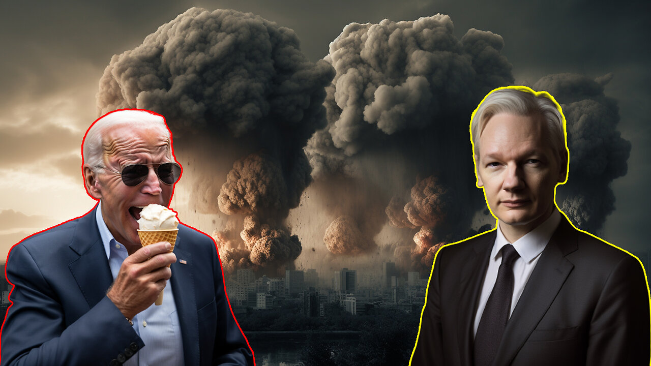 Assange on the Most Surprising Thing He Saw in War Clips as Biden, Yellen Say Bring on 2 Wars