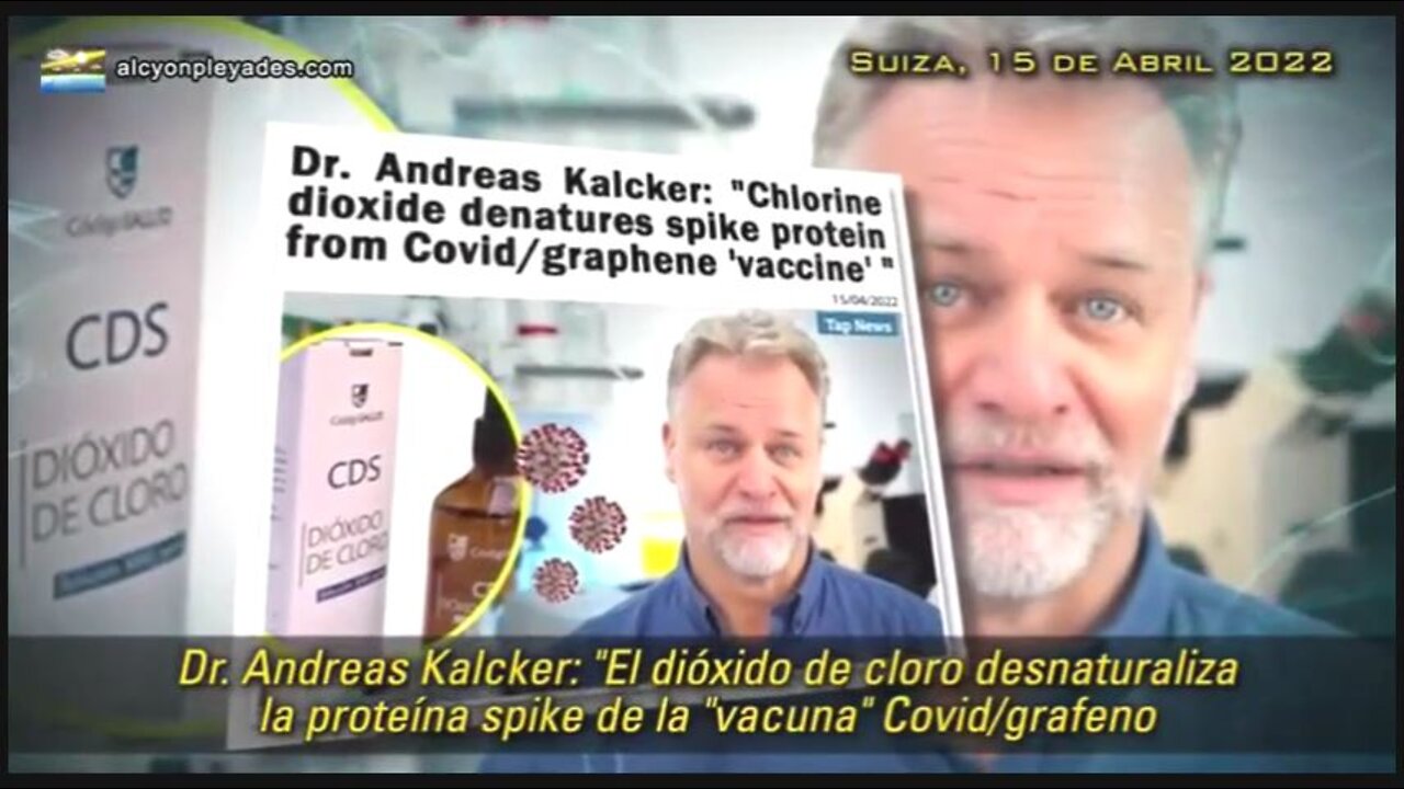 Andreas Kalker & Dr. Pedro Chavez on the fact that CLO2 Solutions destroy the spike protein