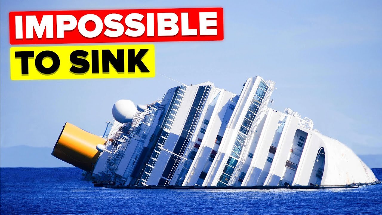 Why cruise ship don't sink