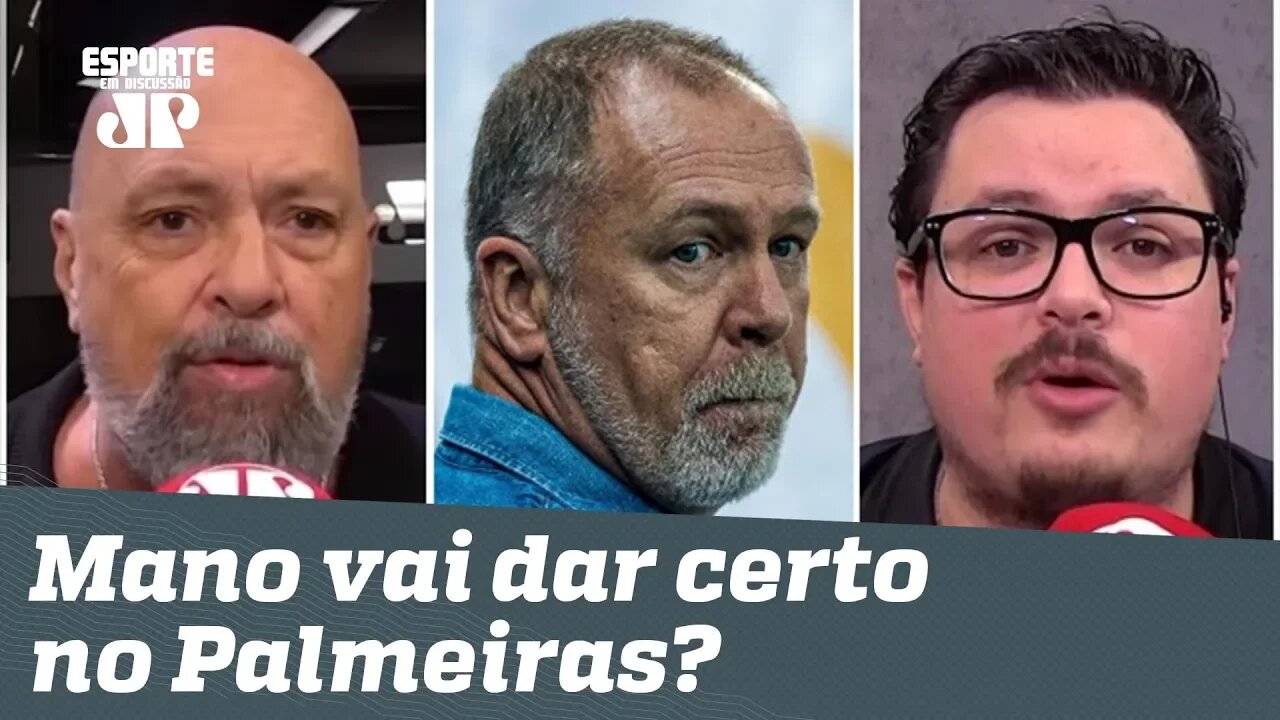 "Já chegou REJEITADO!" Mano Menezes vai dar certo no Palmeiras? Veja DEBATE!