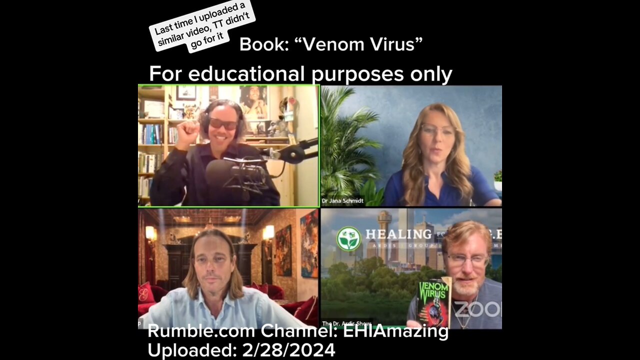 Book Review: “Venom Virus” written in 1993