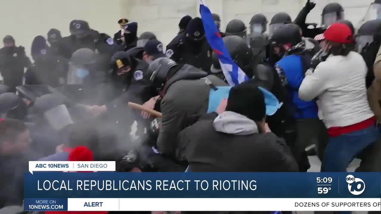 San Diego Republicans react to rioting